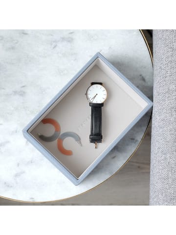 Stackers Sieradenkistje blauwgrijs - (B)18 x (H)12,5 x (D)7,2 cm