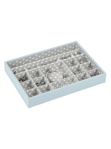 Stackers Sieradenkistje lichtblauw - (B)25 x (H)18 x (D)3,7 cm
