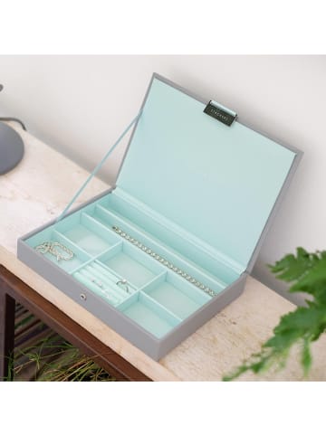 Stackers Schmuckkasten in Grau - (B)25 x (H)18 x (T)4,2 cm