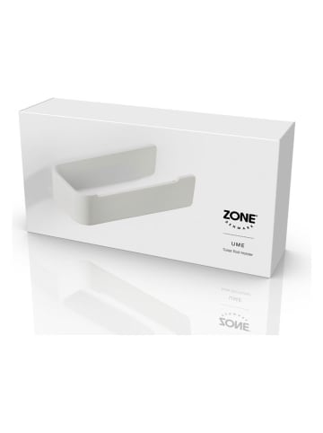 Zone Denmark Toiletrolhouder "Ume" wit - (L)16,4 x (H)4 x (D)7,6 cm