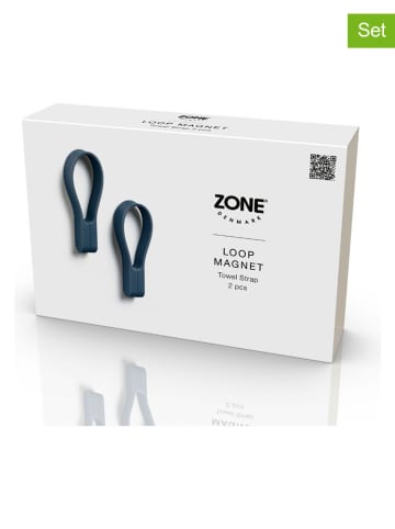 Zone Denmark 2er-Set: Handtuchhalter in Blau