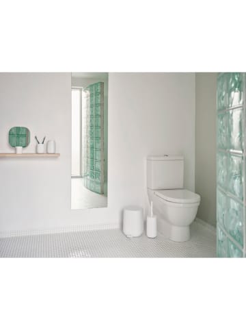 Zone Denmark Seifenspender "Time White" in Weiß - (B)8 x (H)13 x (T)9,3 cm