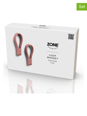 Zone Denmark 2er-Set: Handtuchhalter in Altrosa