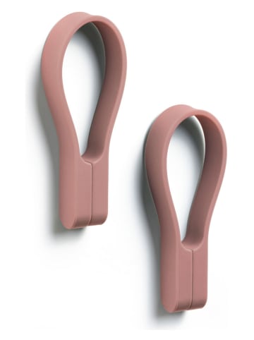 Zone Denmark 2er-Set: Handtuchhalter in Altrosa