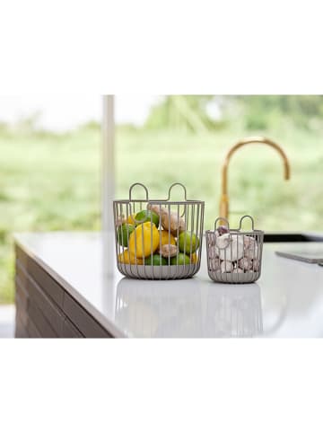 Zone Denmark Opbergmand "Inu" taupe - (H)20 x Ø 20 cm