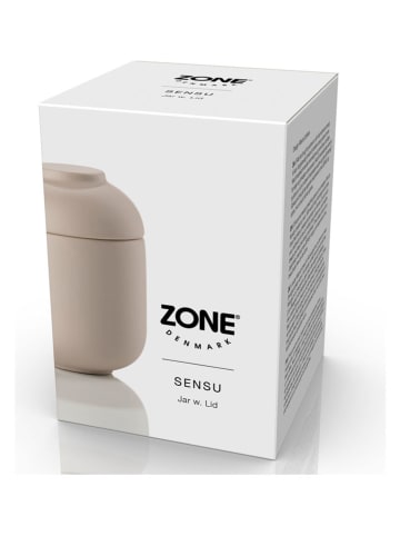 Zone Denmark Opbergpot "Sensu" beige - (H)9 cm x Ø 6,5 cm