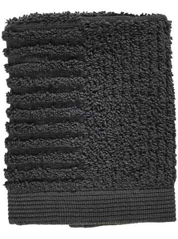 Zone Denmark 2er-Set: Waschlappen "Classic" in Anthrazit - (L)30 x (B)30 cm