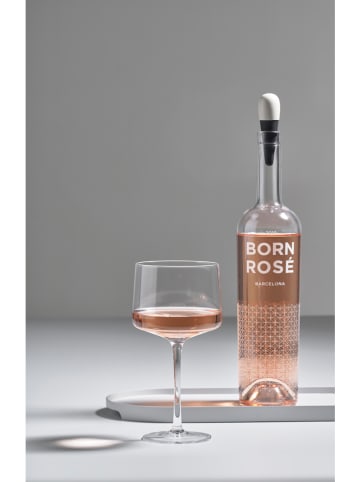 Zone Denmark Weinverschluss "Rocks" in Grau - (L)8,5 x Ø 2,5 cm