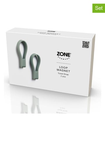 Zone Denmark 2er-Set: Handtuchhalter in Hellgrün