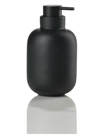 Zone Denmark Zeepdispenser "Sensu Black" zwart - (H)13 cm x Ø 7,5 cm
