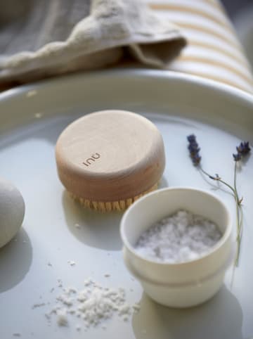 Zone Denmark Szczotka w kolorze brązowym do kąpieli - wys. 4 x Ø 8,6 cm