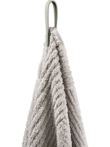 Zone Denmark 2-delige set: handdoekhouders "Loop" groen - (L)8 x (B)5,5 cm