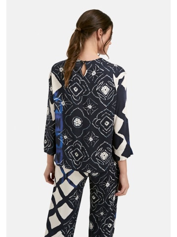 Milano Italy Bluse in Dunkelblau