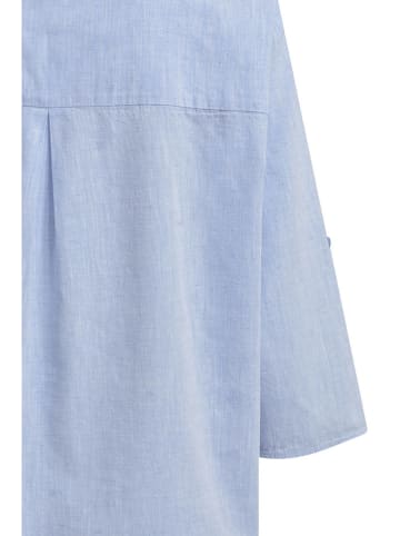 Milano Italy Bluse in Hellblau