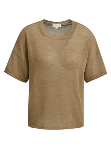 Milano Italy Bluse in Hellbraun