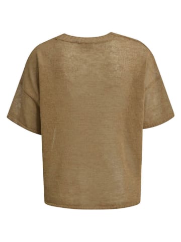 Milano Italy Bluse in Hellbraun