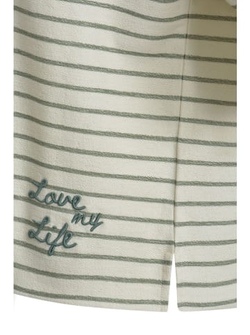 Milano Italy Koszulka w kolorze kremowo-zielonym