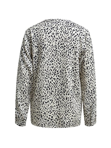 Milano Italy Bluse in Weiß/ Schwarz