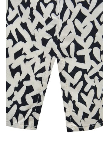 Milano Italy Bluse in Weiß/ Schwarz