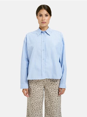 Milano Italy Hemd in Hellblau/ Weiß