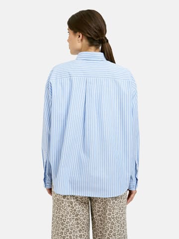 Milano Italy Hemd in Hellblau/ Weiß