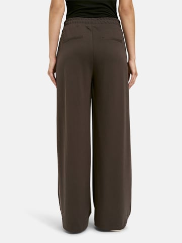 Milano Italy Spodnie w kolorze ciemnobrązowym