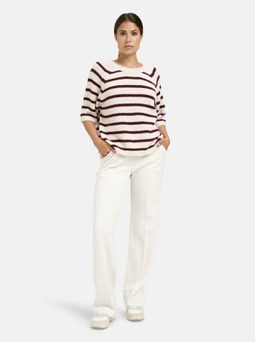 Milano Italy Trui wit/bordeaux