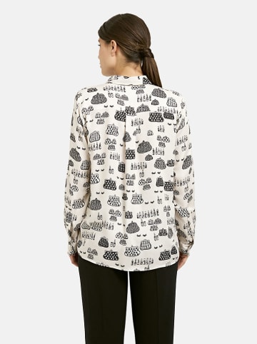 Milano Italy Blouse crème/zwart