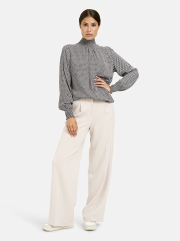 Milano Italy Bluse in Weiß/ Schwarz