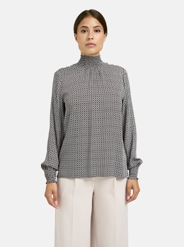 Milano Italy Bluzka w kolorze biało-czarnym