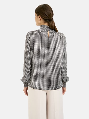 Milano Italy Bluse in Weiß/ Schwarz