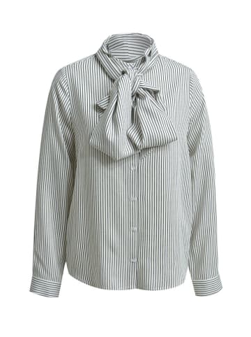 Milano Italy Bluse in Weiß/ Schwarz