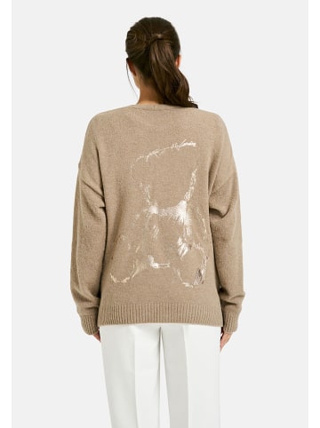 Milano Italy Kardigan w kolorze szarobrązowym