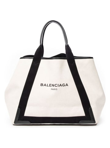 Balenciaga Shopper bag w kolorze kremowym - 42 x 33 x 20 cm