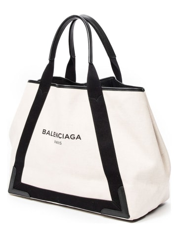 Balenciaga Shopper bag w kolorze kremowym - 42 x 33 x 20 cm
