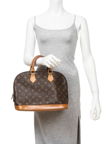 Louis Vuitton Torebka "Alma" w kolorze brązowym - 29 x 23 x 15 cm