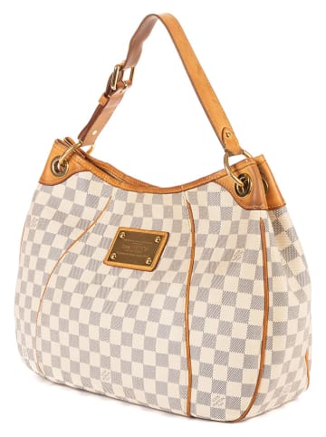Louis Vuitton Schultertasche in Beige/ Grau - (B)35 x (H)27 x (T)11 cm