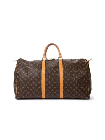 Louis Vuitton Torba podróżna "Keepall" w kolorze brązowym - 55 x 28 x 25 cm