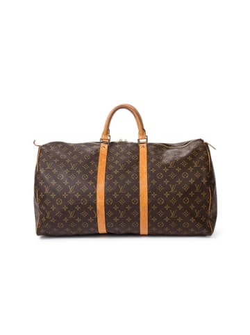 Louis Vuitton Torba podróżna "Keepall" w kolorze brązowym - 55 x 28 x 25 cm