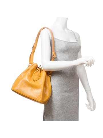 Louis Vuitton Leder-Schultertasche in Gelb - (B)24 x (H)26 x (T)18 cm