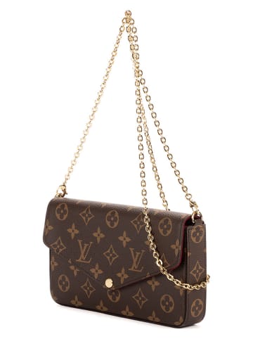 Louis Vuitton Torebka w kolorze brązowym - 21 x 12 x 3 cm