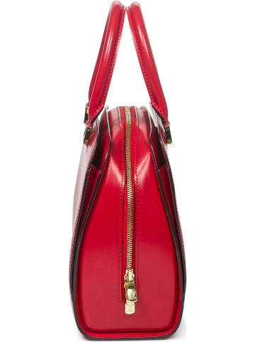 Louis Vuitton Leder-Henkeltasche "Pont-Neuf" in Rot - (B)24 x (H)22 x (T)10 cm