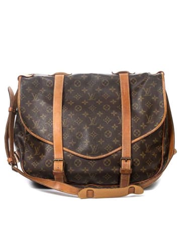 Louis Vuitton Torebka w kolorze brązowym - 35 x 26 x 22 cm