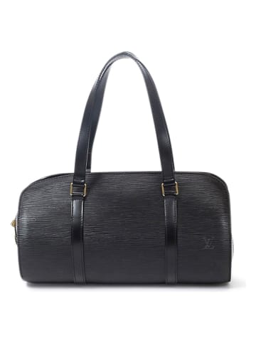 Louis Vuitton Skórzana torebka w kolorze czarnym - 30 x 14,5 x 13,5 cm