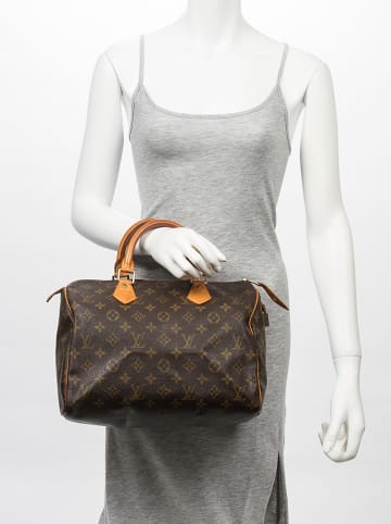 Louis Vuitton Henkeltasche "Speedy 30" in Braun - (B)30 x (H)21 x (T)17 cm