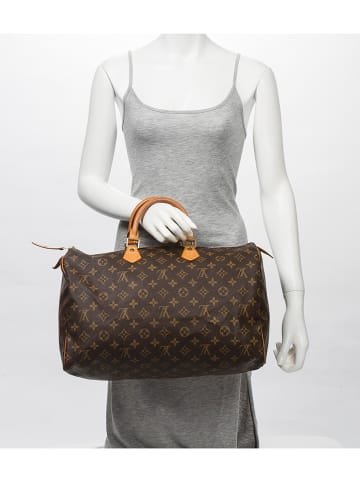 Louis Vuitton Henkeltasche in Braun/ Cognac - (B)40 x (H)24 x (T)19 cm