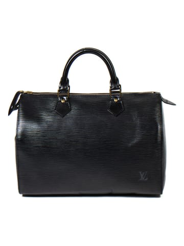 Louis Vuitton Leder-Henkeltasche "Speedy 30" in Schwarz - (B)32 x (H)22 x (T)18 cm
