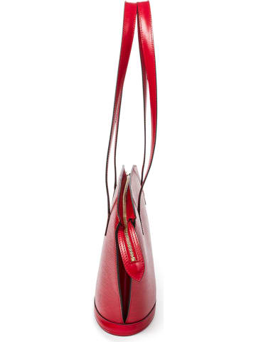 Louis Vuitton Leder-Schultertasche "St-Jacques" in Rot  - (B)24 x (H)23 x (T)10 cm