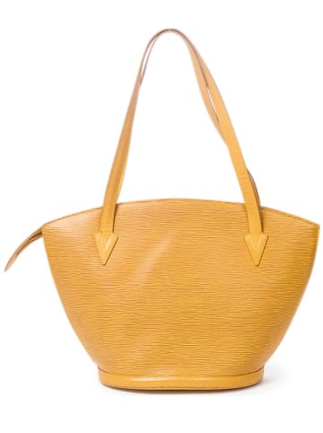 Louis Vuitton Leder-Schultertasche "St-Jacques GM" in Gelb - (B)26 x (H)30 x (T)17 cm