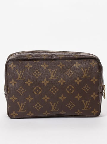 Louis Vuitton Kosmetyczka w kolorze brązowym - 19 x 15 x 6 cm
